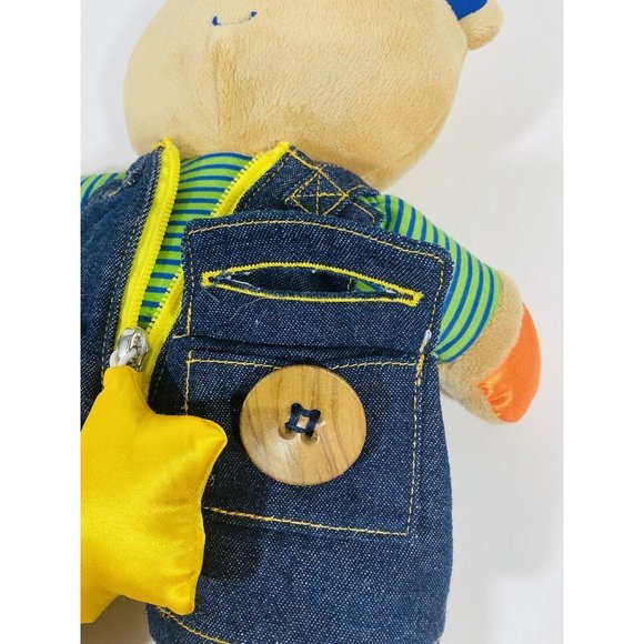 Melissa Doug Ks Kids Teddy Wear Bear Stuffed Plush Toddler Educational Toy Soft - Picture 10 of 10